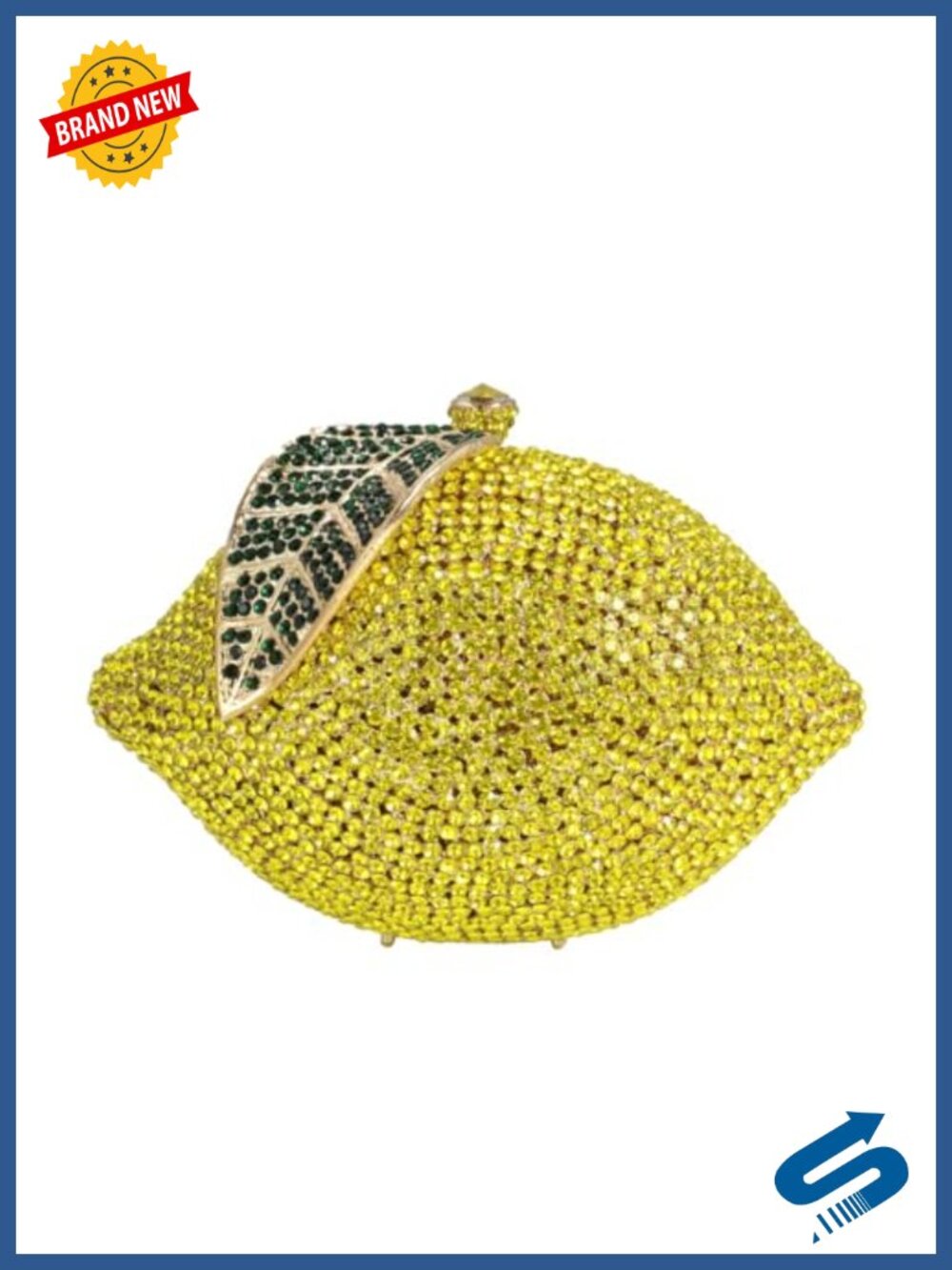 Rhinestone Evening Clutch Chain Handbag Wedding Party Prom